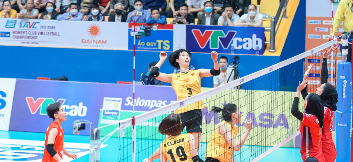 THANH THUY ON FIRE FOR SPORT CENTER 1’S TIE-BREAK WIN AGAINST PAYKAN AT ASIAN WOMEN’S CLUB CHAMPIONSHIP 