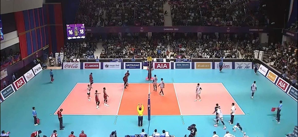 CAMBODIA THROUGH TO FINAL SHOWDOWN FOR FIRST TIME IN 40 YEARS AFTER COMEBACK 3-2 WIN AGAINST THAILAND IN 32ND SEA GAMES MEN’S VOLLEYBALL TOURNAMENT 
