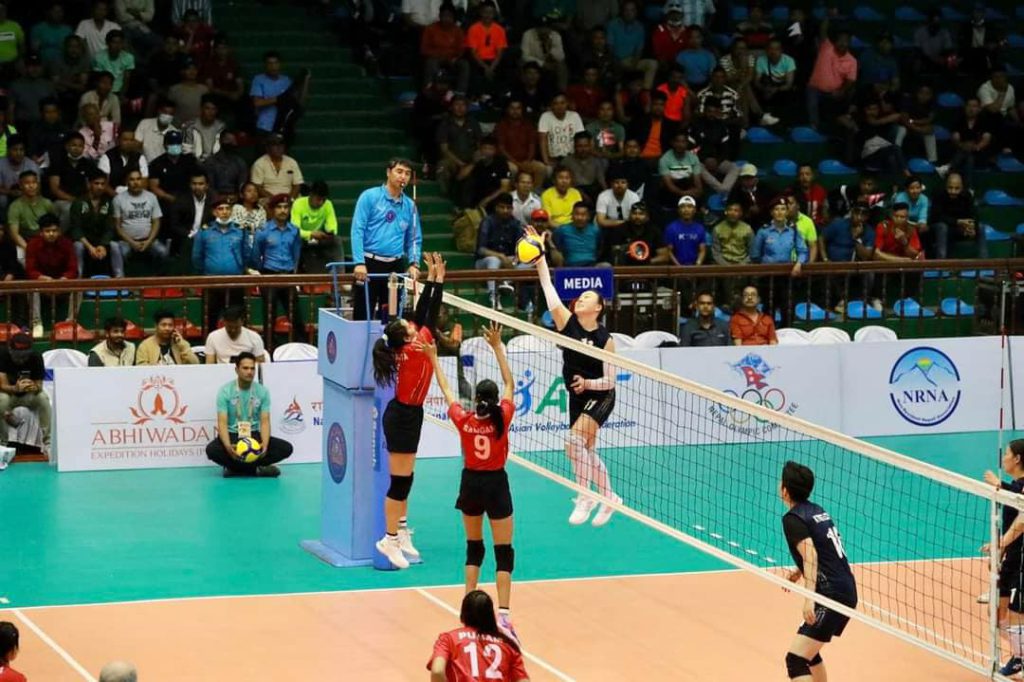 CAVA WOMEN’S VOLLEYBALL CHALLENGE CUP IN NEPAL KICKS OFF WITH GRAND