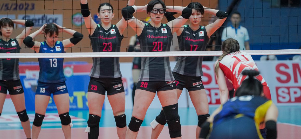 HISAMITSU BOUNCE BACK WITH STUNNING 3-2 UPSET OF ALTAY FOR 5TH PLACE IN 2023 ASIAN WOMEN’S CLUB CHAMPIONSHIP