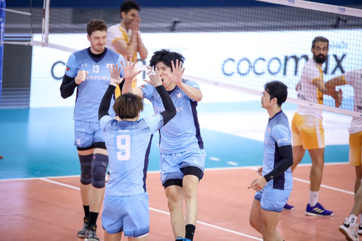 SUNTORY SUNBIRDS ONE STEP CLOSER TO WINNING JAPAN’S HISTORIC ASIAN MEN’S CLUB TITLE AFTER STUNNING 3-1 WIN AGAINST SHAHDAB YAZD