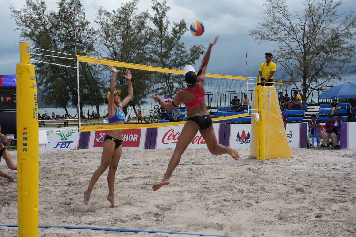 THAILAND, INDONESIA AND VIETNAM THROUGH TO MEN’S AND WOMEN’S SEMIFINALS OF AVC BEACH VOLLEYBALL CONTINENTAL CUP SOUTHEASTERN ZONE AT 32ND SEA GAMES IN CAMBODIA