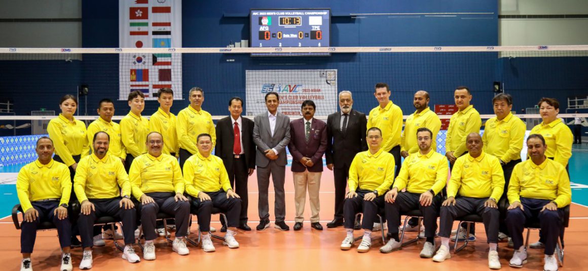 REFEREES OFFICIATING AT 2023 ASIAN MEN’S CLUB CHAMPIONSHIP IN MANAMA NOW READY TO BE IN THE SPOTLIGHT