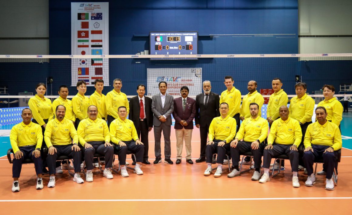 REFEREES OFFICIATING AT 2023 ASIAN MEN’S CLUB CHAMPIONSHIP IN MANAMA NOW READY TO BE IN THE SPOTLIGHT