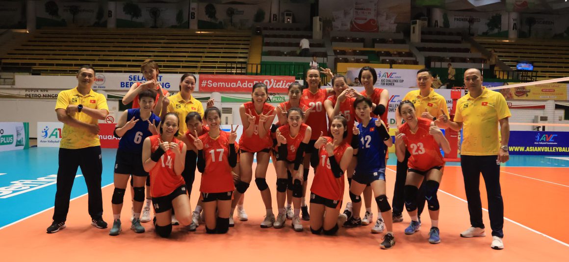 VIETNAM VICTORIOUS IN STRAIGHT SETS OVER MONGOLIA IN AVC CHALLENGE CUP
