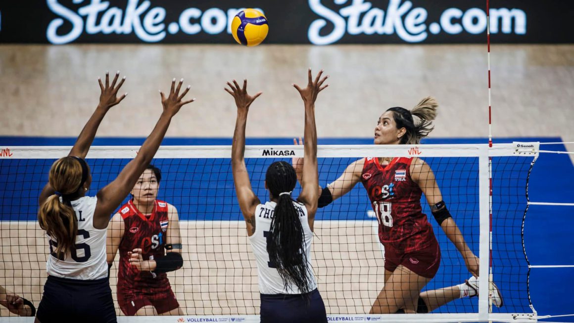 USA MAKE IT SIX IN A ROW AND TOP THAILAND