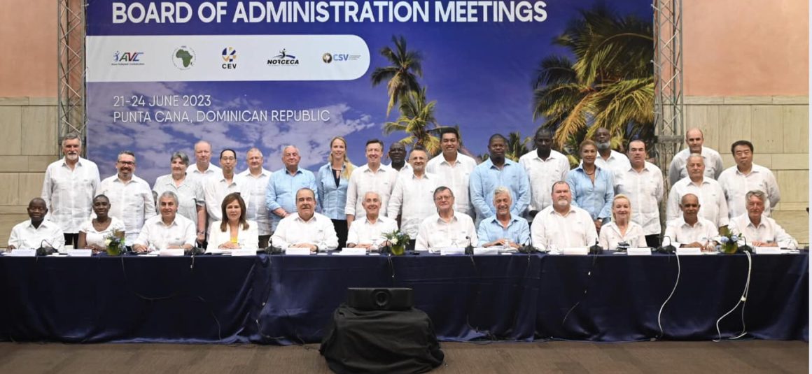 HIGHLY SUCCESSFUL FIVB BOARD OF ADMINISTRATION MEETING CONCLUDES IN DOMINICAN  REPUBLIC