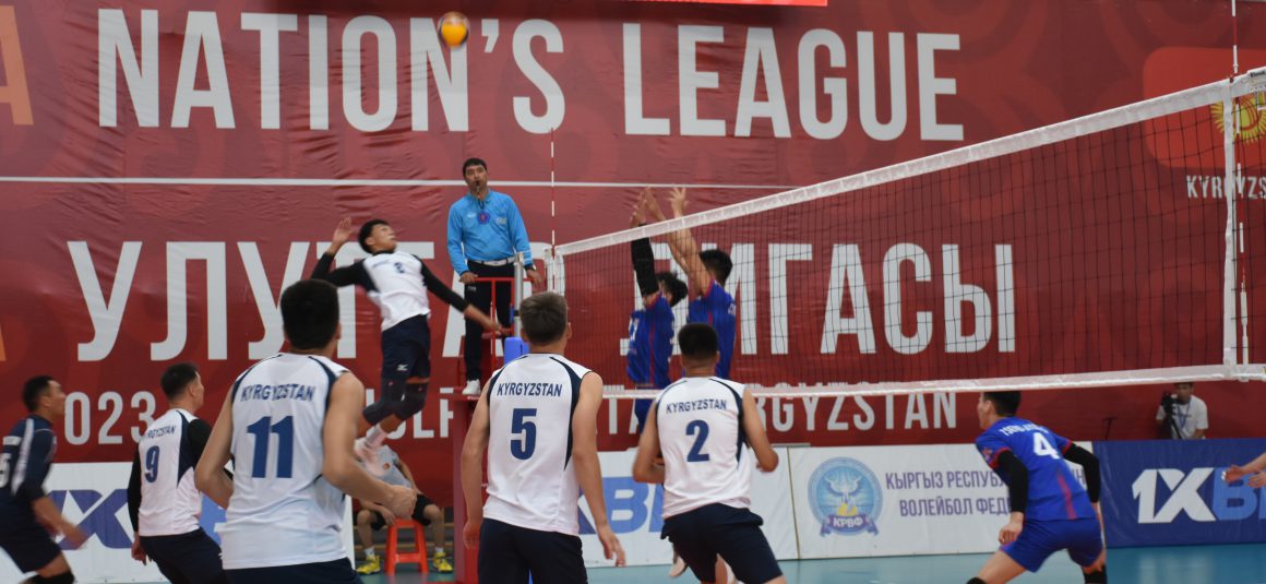 MIXED LUCK FOR HOSTS KYRGYZSTAN ON DAY 3 OF 2023 CAVA MEN’S VOLLEYBALL NATION’S LEAGUE