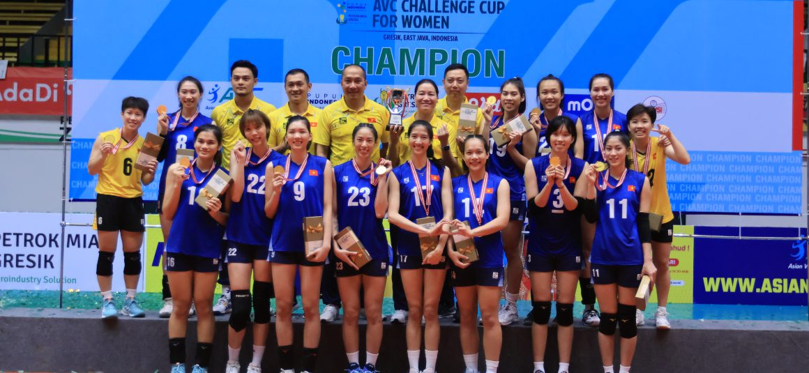 VIETNAM CROWNED WINNERS OF AVC CHALLENGE CUP