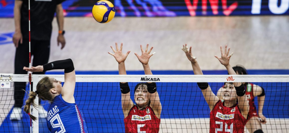 SERBIA FIGHT BACK IN TOUGH MATCH AGAINST JAPAN AND SECURE FIRST VNL VICTORY