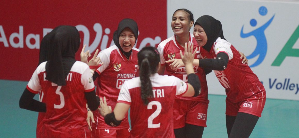 INDONESIA COLLECT ANOTHER WIN AT HOME IN AVC CHALLENGE CUP