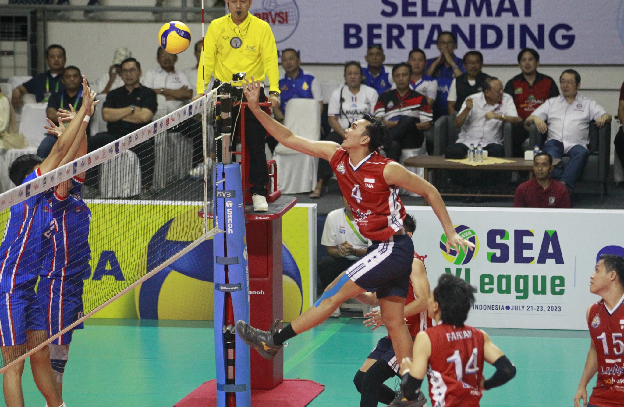 THAILAND, INDONESIA CLAIM FIRST WINS IN 2023 SEA VOLLEYBALL LEAGUE FIRST LEG