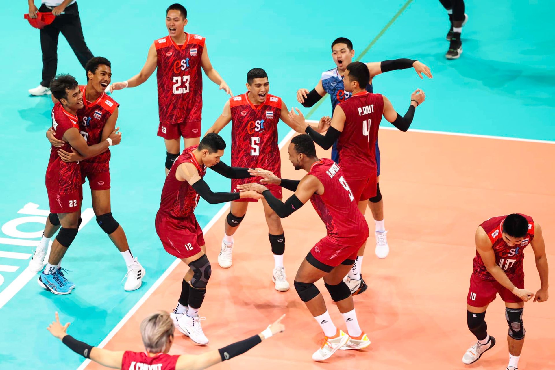 THAILAND, BAHRAIN ONE STEP CLOSER TO WINNING AVC CHALLENGE CUP AND THE