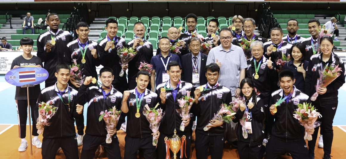 THAILAND CAPTURE AVC CHALLENGE CUP AND FINAL BERTH IN FIVB VOLLEYBALL CHALLENGER CUP IN QATAR