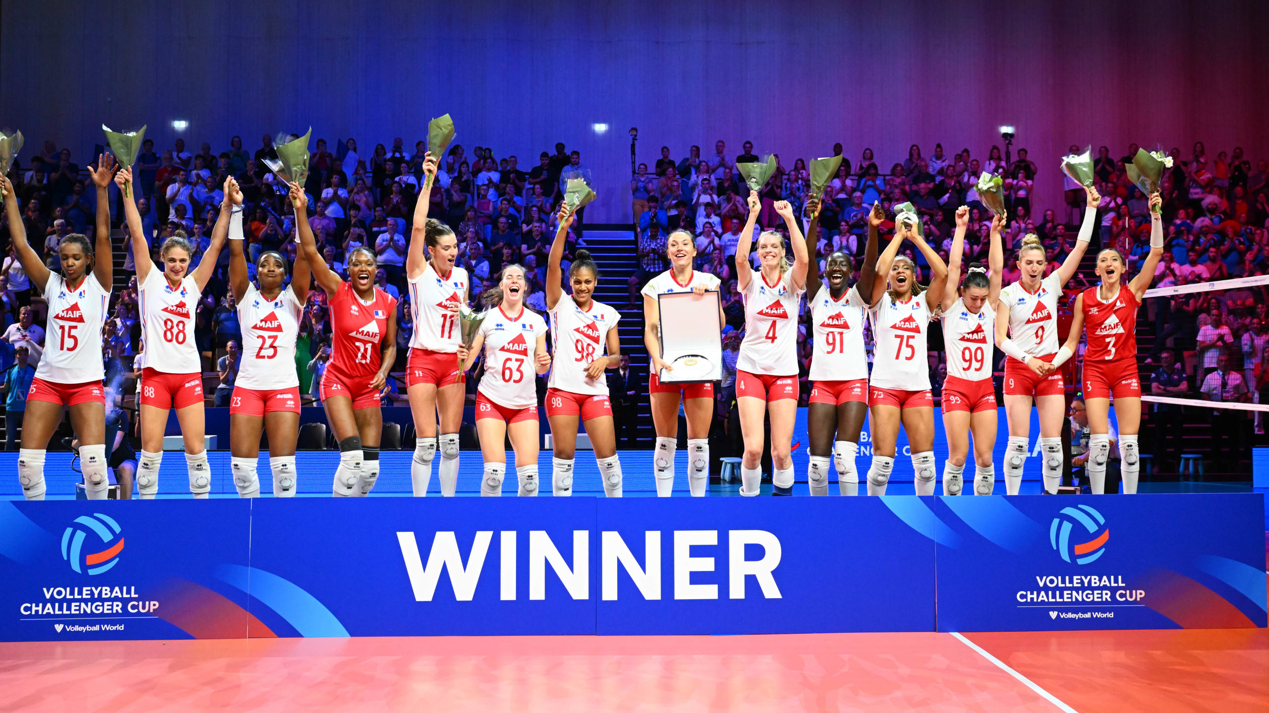 FRANCES WOMEN TO PLAY IN VNL 2024 BEFORE HOSTING OLYMPICS