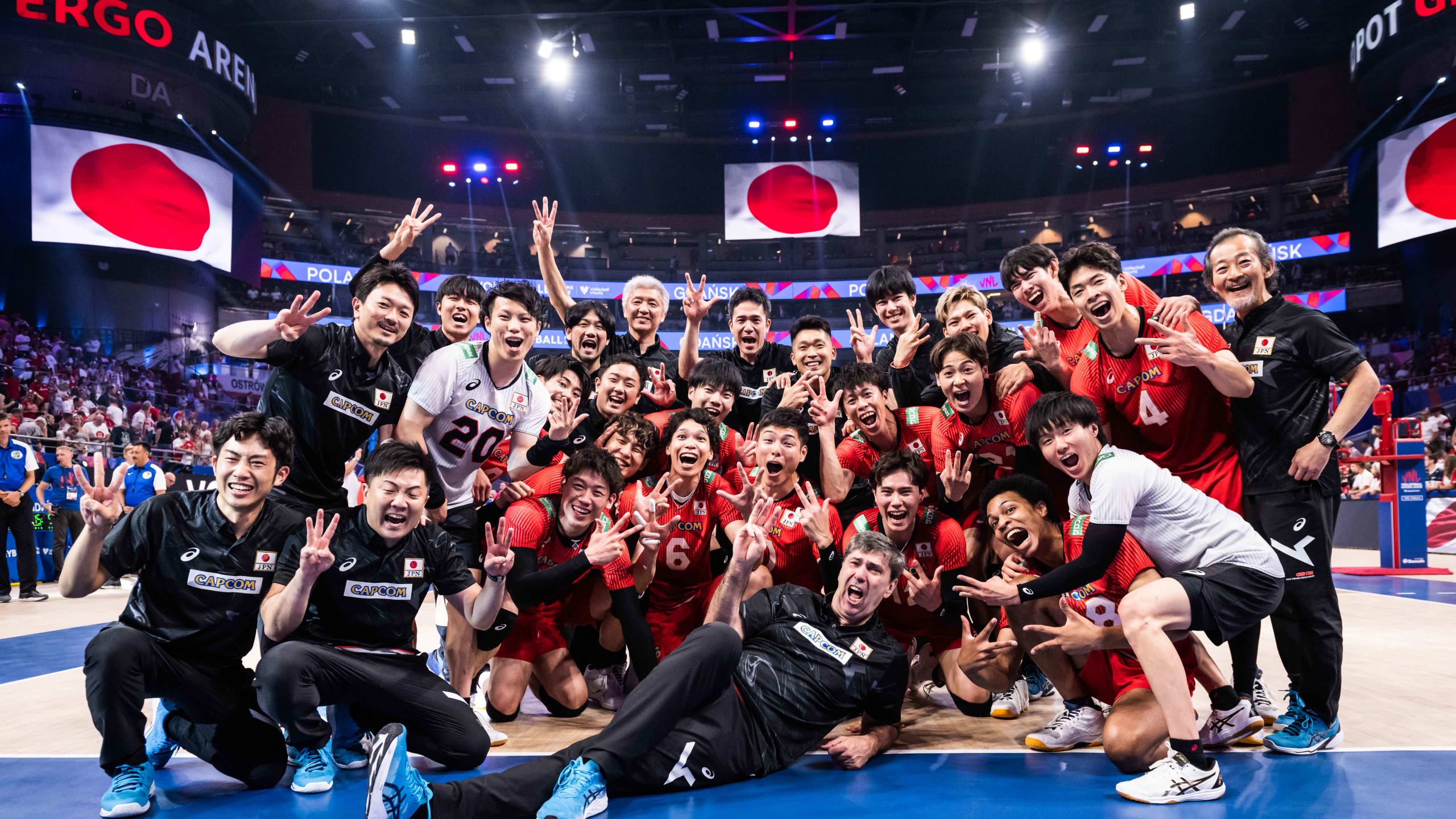 JAPAN BEAT WORLD CHAMPIONS ITALY AND MAKE IT TO THE VNL PODIUM Asian