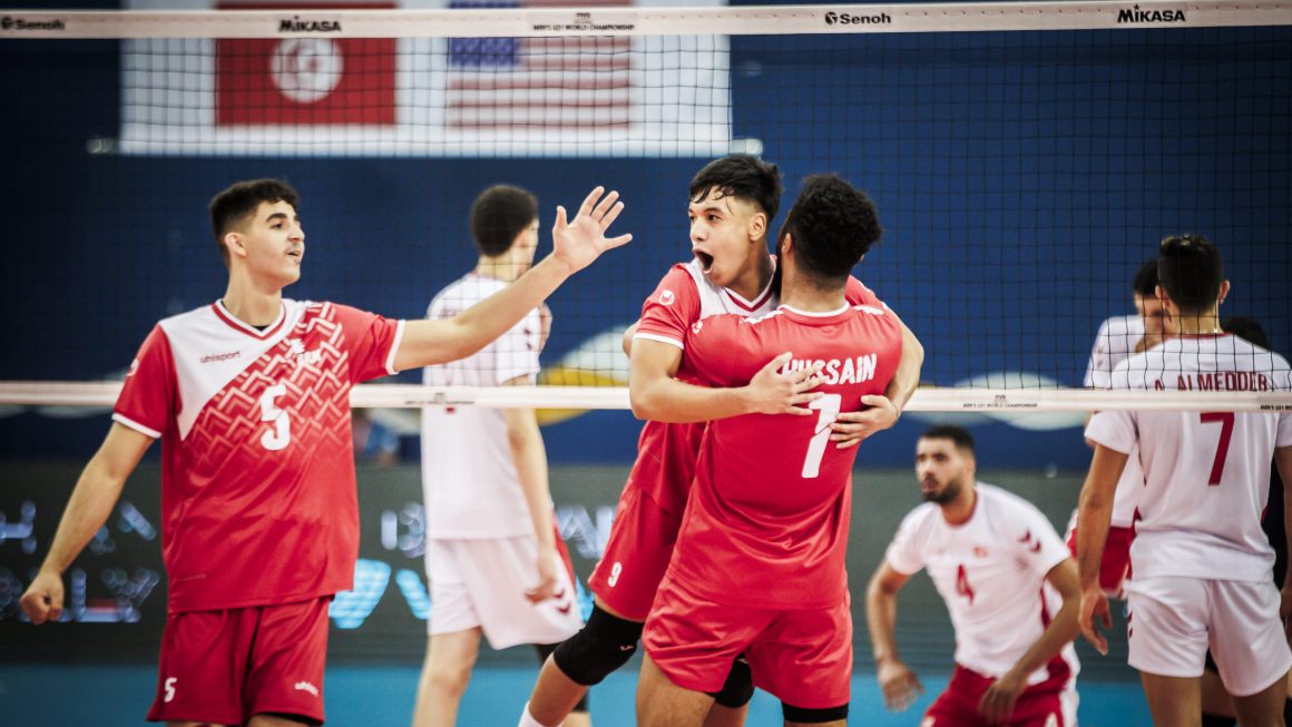 HOSTS BAHRAIN STORM U21 WORLD CHAMPIONSHIP WITH STRAIGHT-SET WIN