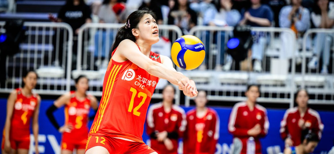 CHINA END LOSING STREAK AND BOOK VNL FINALS BERTH