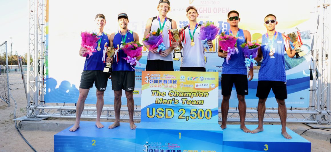 TOP SEEDS LIFT TITLES AT AVC BEACH TOUR PENGHU OPEN