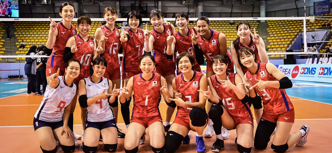 JAPAN SWEEP IRAN IN STRAIGHT SETS FOR FIRST WIN AT 22ND ASIAN SENIOR WOMEN’S CHAMPIONSHIP