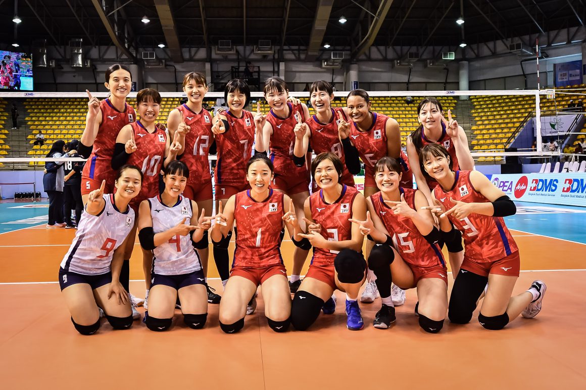 JAPAN SWEEP IRAN IN STRAIGHT SETS FOR FIRST WIN AT 22ND ASIAN SENIOR WOMEN’S CHAMPIONSHIP