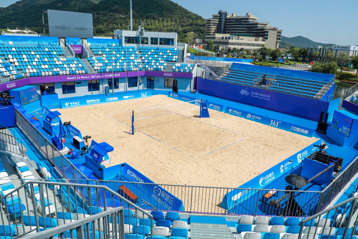 ASIAN GAMES BEACH VOLLEYBALL TOURNAMENT TO TAKE PLACE IN NINGBO