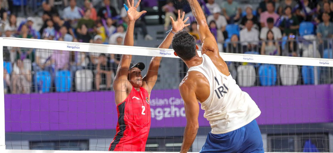 IRAN JOIN CHINA, QATAR AND KAZAKHSTAN IN SEMIFINALS OF 19TH ASIAN GAMES HANGZHOU 2022 MEN’S BEACH VOLLEYBALL COMPETITION