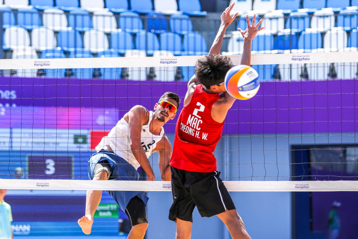 NO DARK HORSE APPEARS ON OPENING DAY OF ASIAN GAMES MEN’S BEACH VOLLEYBALL COMPETITION