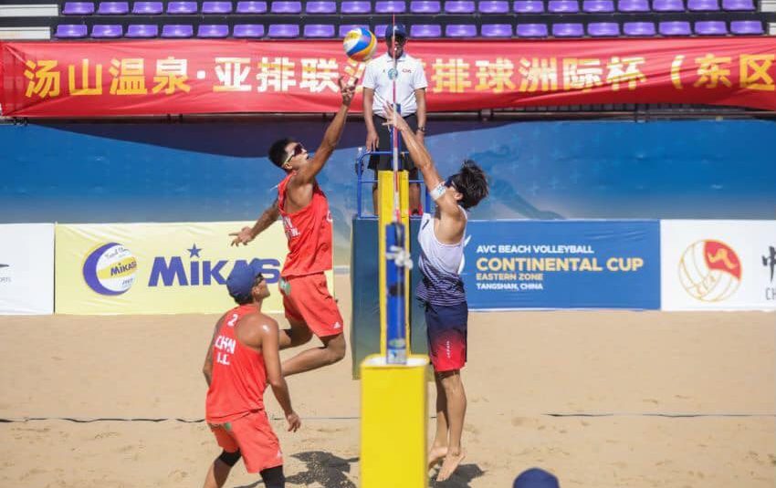 CHINA, JAPAN SHARE HONOURS AT AVC BEACH VOLLEYBALL CONTINENTAL CUP EASTERN ZONE