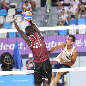 POWERHOUSES START VOYAGE WITH DIFFERENT OUTCOMES ON DAY 2 OF 19TH ASIAN GAMES MEN’S BEACH VOLLEYBALL COMPETITION