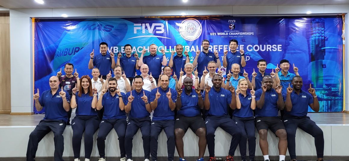 FIVB BEACH VOLLEYBALL REFEREE COURSE UNDERWAY IN ROI ET