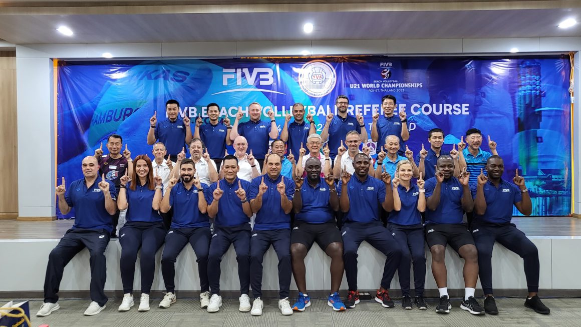 FIVB BEACH VOLLEYBALL REFEREE COURSE UNDERWAY IN ROI ET