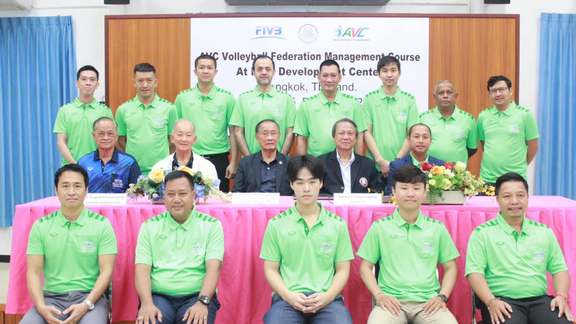 AVC VOLLEYBALL FEDERATION MANAGEMENT COURSE UNDERWAY IN THAILAND