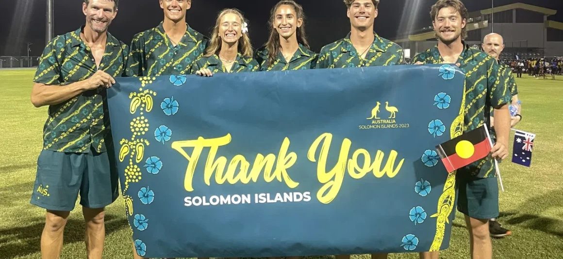 AUSSIES ON FIRE WITH PACIFIC GAMES GOLD AND BEACH PRO TOUR SILVER
