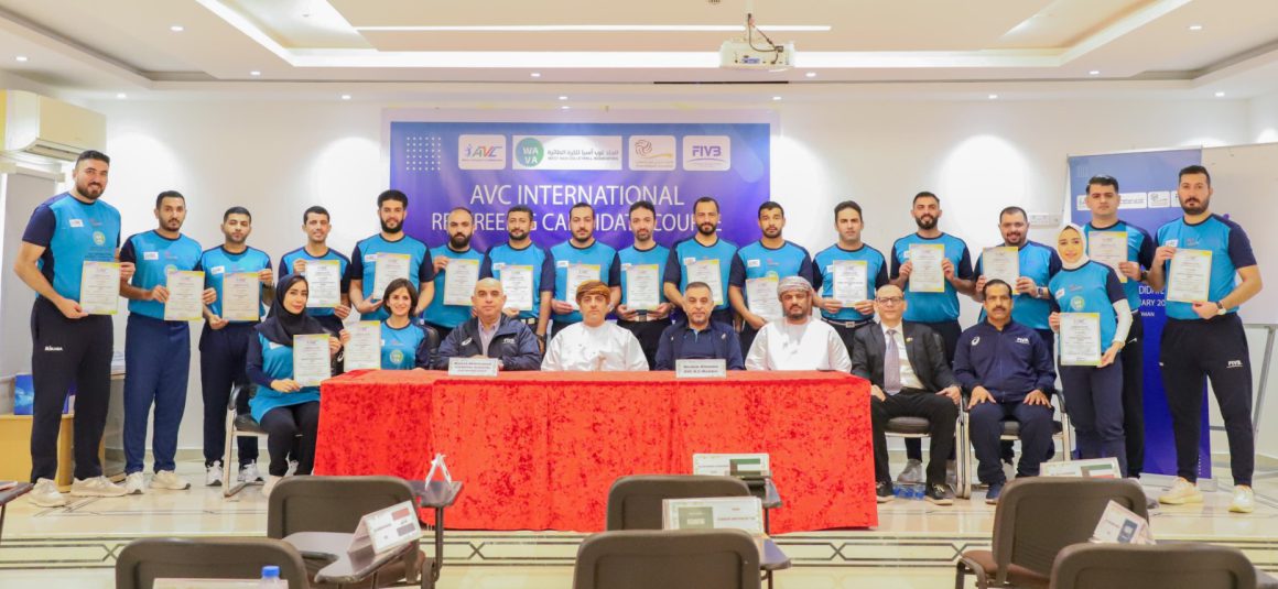 ASIAN INTERNATIONAL REFEREE CANDIDATE COURSE IN OMAN ENDS ON HIGH NOTE
