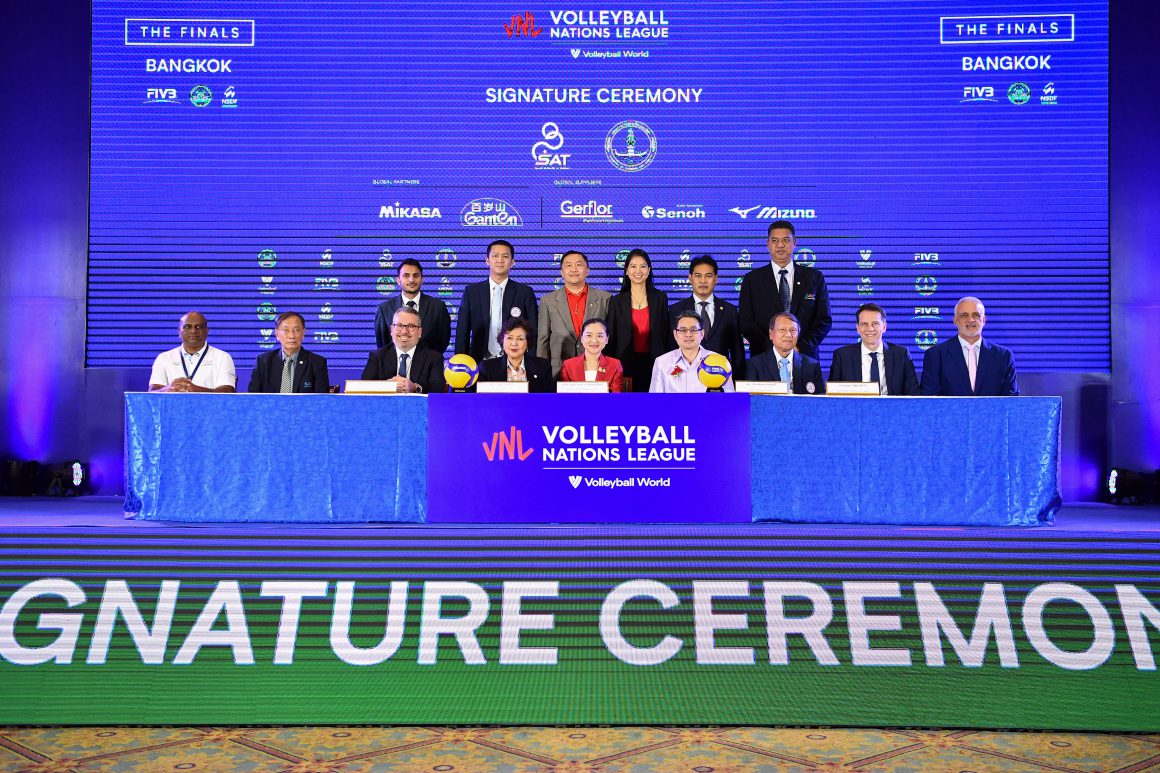 FIVB, VOLLEYBALL WORLD SIGN THAILAND TO HOST WOMEN’S VNL 2024 FINALS