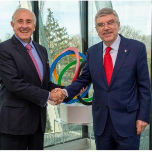 IOC PRESIDENT WELCOMES FIVB PRESIDENT TO OLYMPIC HOUSE, FIVB VOLLEYBALL FOUNDATION’S PROMISING FUTURE TAKES CENTRE STAGE