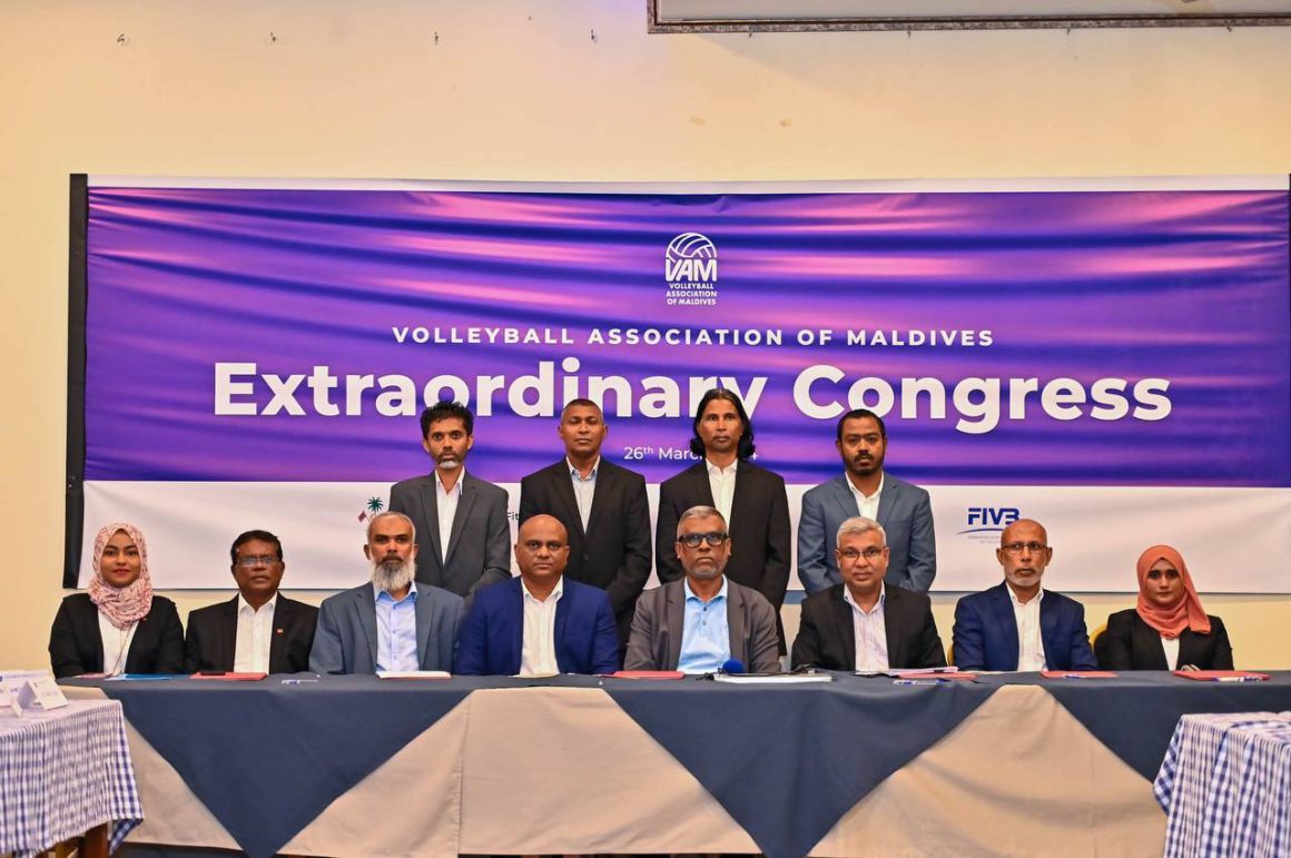 MOHAMMED LATHEEF ELECTED VOLLEYBALL ASSOCIATION OF MALDIVES PRESIDENT BY ACCLAMATION