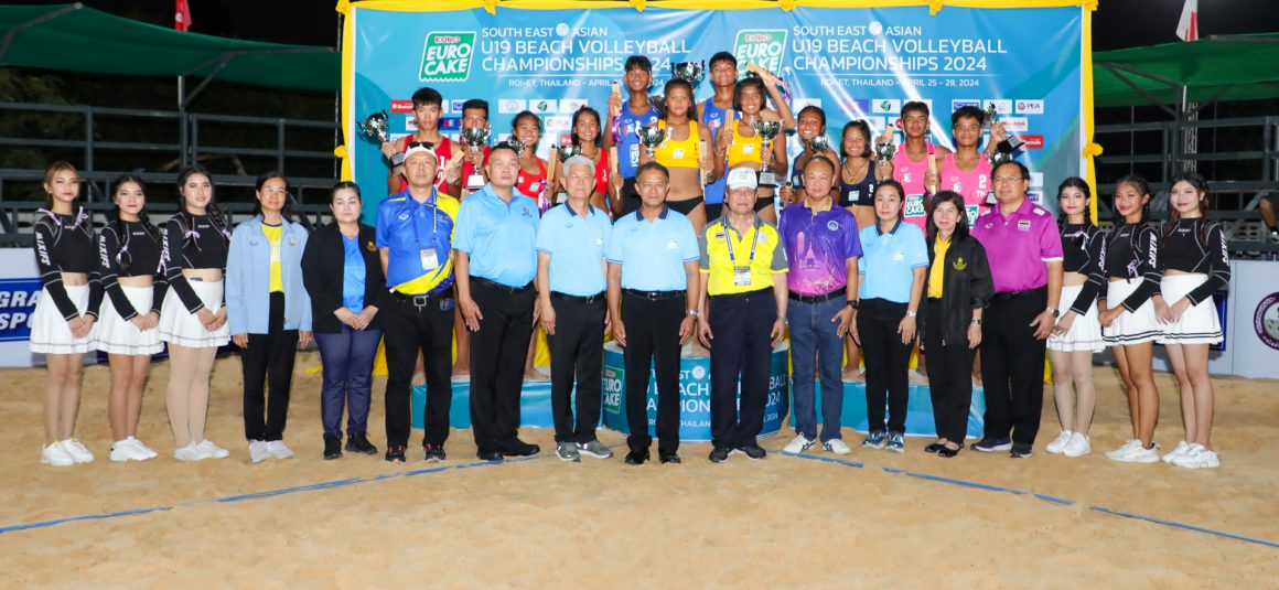 HOSTS THAILAND SWEEP TITLES AT SOUTH EAST ASIAN U19 BEACH VOLLEYBALL CHAMPIONSHIPS