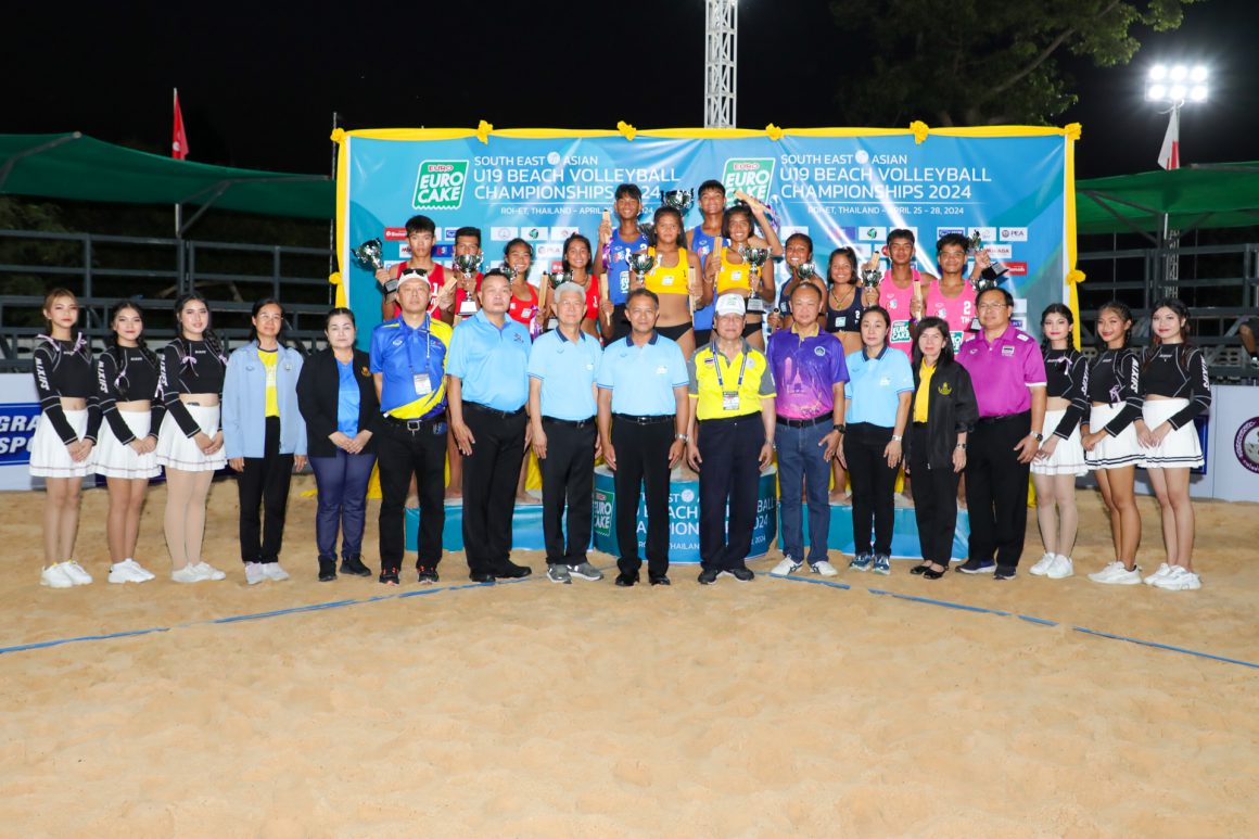 HOSTS THAILAND SWEEP TITLES AT SOUTH EAST ASIAN U19 BEACH VOLLEYBALL CHAMPIONSHIPS