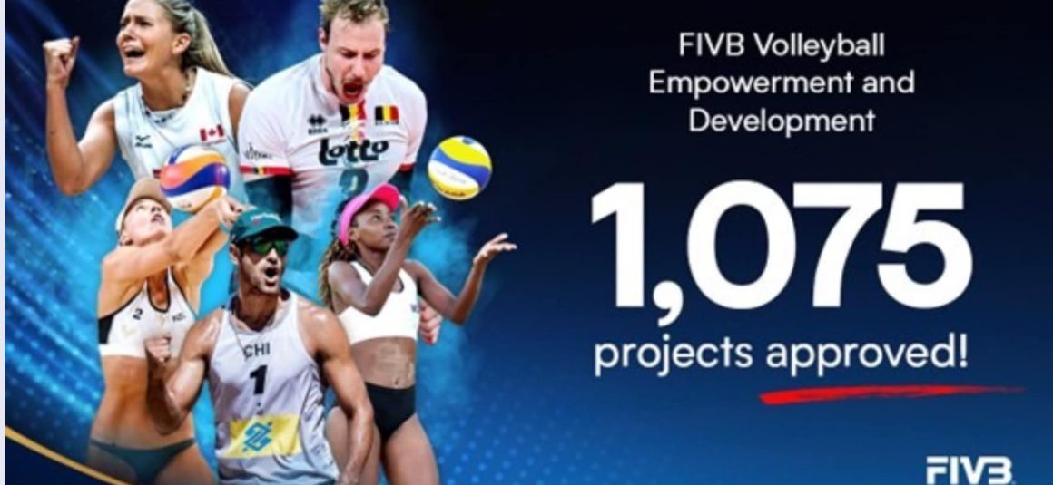 MAJOR MILESTONE FOR FIVB VOLLEYBALL EMPOWERMENT AND DEVELOPMENT: OVER 1000 PROJECTS APPROVED!