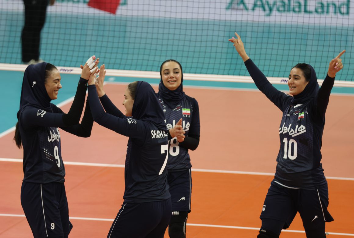 IRAN TAKE FIRST VICTORY WITH 3-1 MATCH OVER CHINESE TAIPEI
