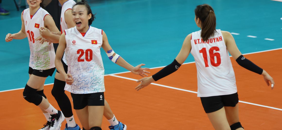 VIETNAM VICTORIOUS IN STRAIGHT SETS AGAINST HONG KONG, CHINA