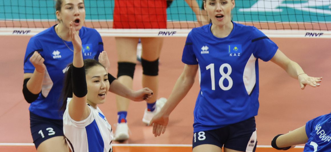 KAZAKHSTAN DEBUT IN AVC CHALLENGE CUP WITH STRAIGHT-SET WIN ON SINGAPORE