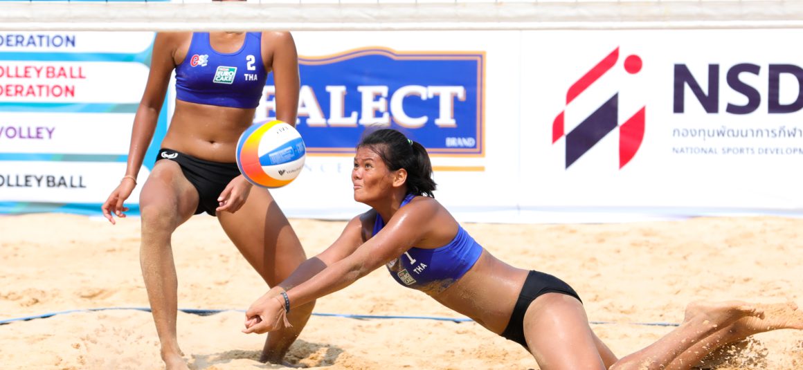 THAILAND, CHINA STAY ON COURSE AS ASIAN U19 BEACH VOLLEYBALL CHAMPIONSHIPS REACH CRUNCH TIME