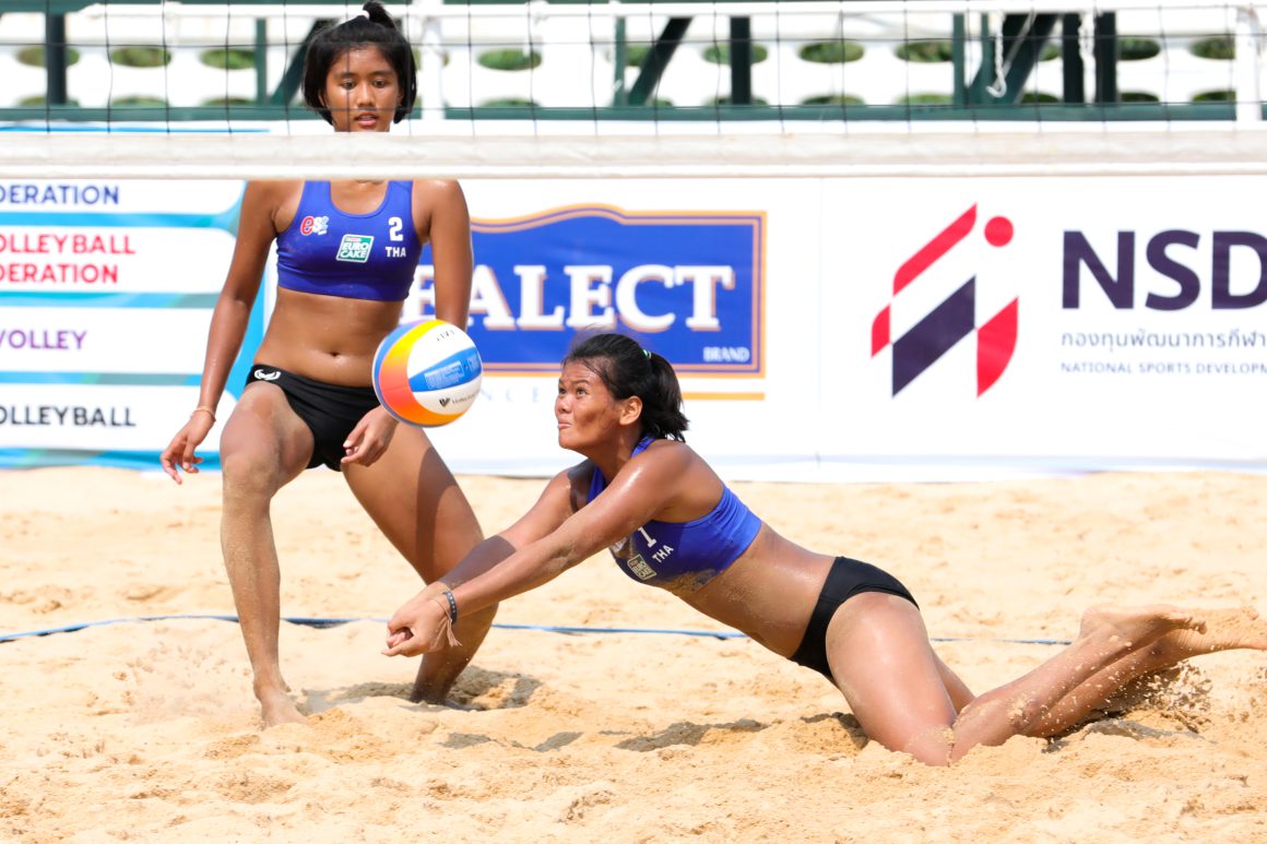 THAILAND, CHINA STAY ON COURSE AS ASIAN U19 BEACH VOLLEYBALL CHAMPIONSHIPS REACH CRUNCH TIME