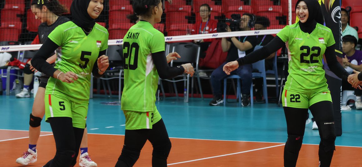 INDONESIA RELISH FIRST WIN IN AVC CHALLENGE CUP WITH 3-0 ON SINGAPORE