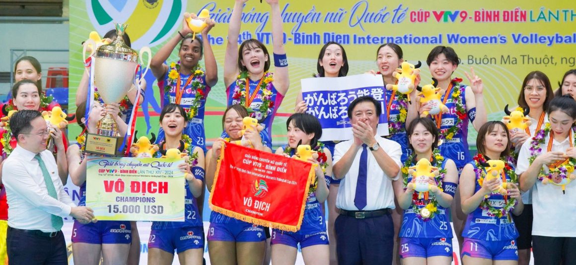 JAPAN’S PFU BLUECATS CAPTURE UNPRECEDENTED TITLE AT VTV9-BINH DIEN CUP IN VIETNAM