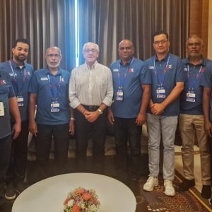 FIVB PRESIDENT MEETS REPRESENTATIVES FROM CAVA, MALDIVES, NEPAL, QATAR AND UZBEKISTAN AT VNL FINALS IN THAILAND