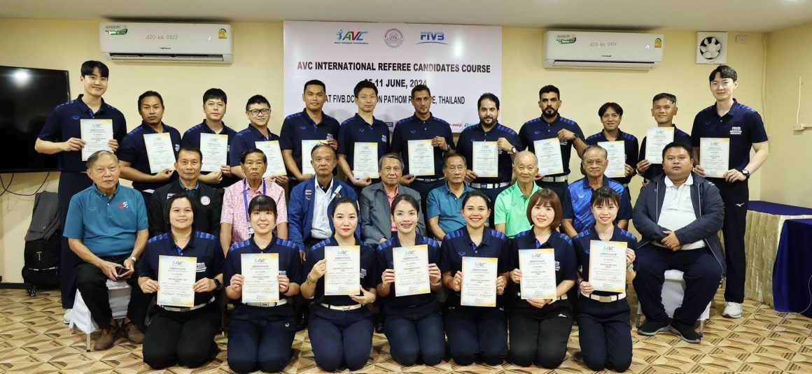 ASIAN INTERNATIONAL REFEREE CANDIDATE COURSE CONCLUDES IN NAKHON PATHOM